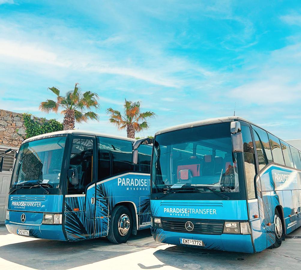Paradise Beach Camping Platys Gialos  Esterno foto