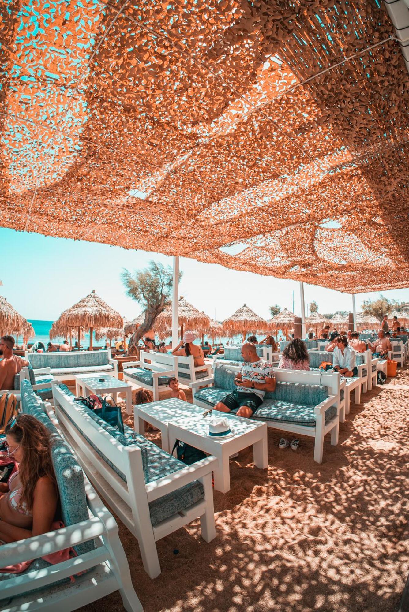 Paradise Beach Camping Platys Gialos  Esterno foto