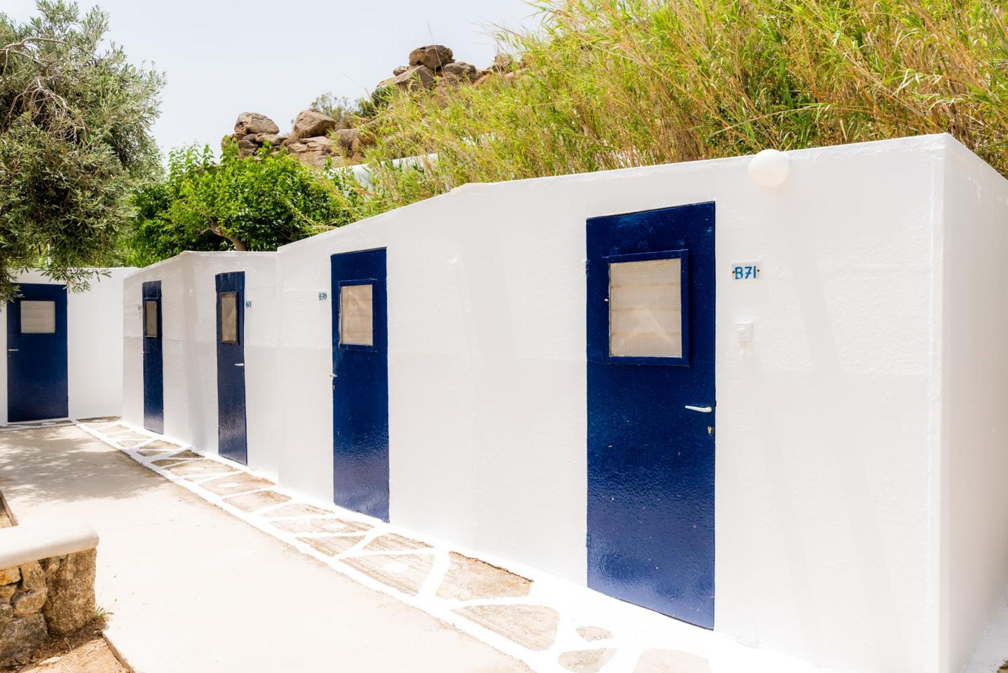 Paradise Beach Camping Platys Gialos  Esterno foto