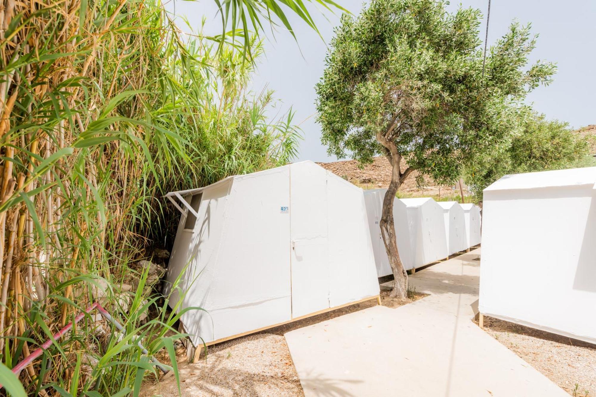 Paradise Beach Camping Platys Gialos  Esterno foto
