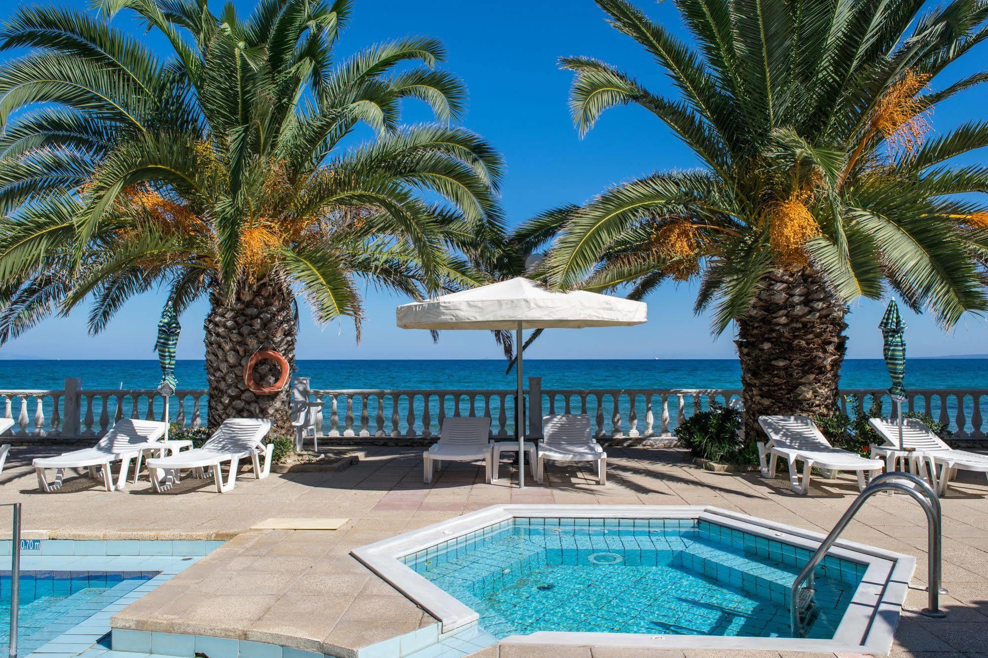 Paradise Beach Camping Platys Gialos  Esterno foto